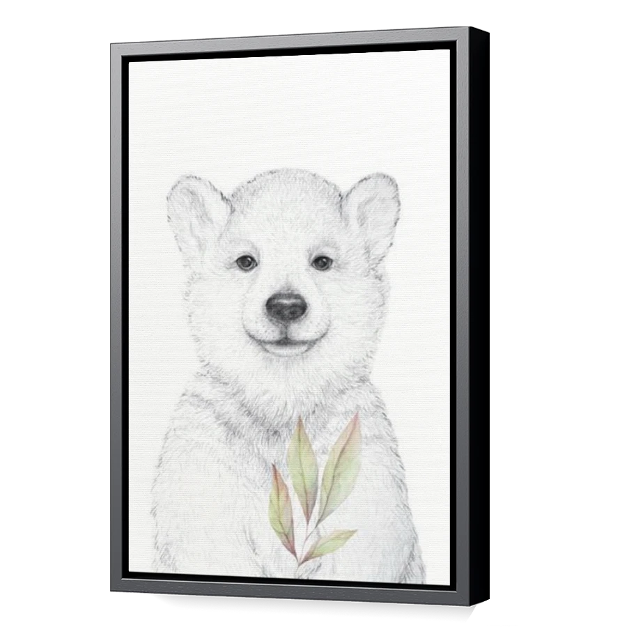 Thumbnail for Canvas - Black Floating Frame