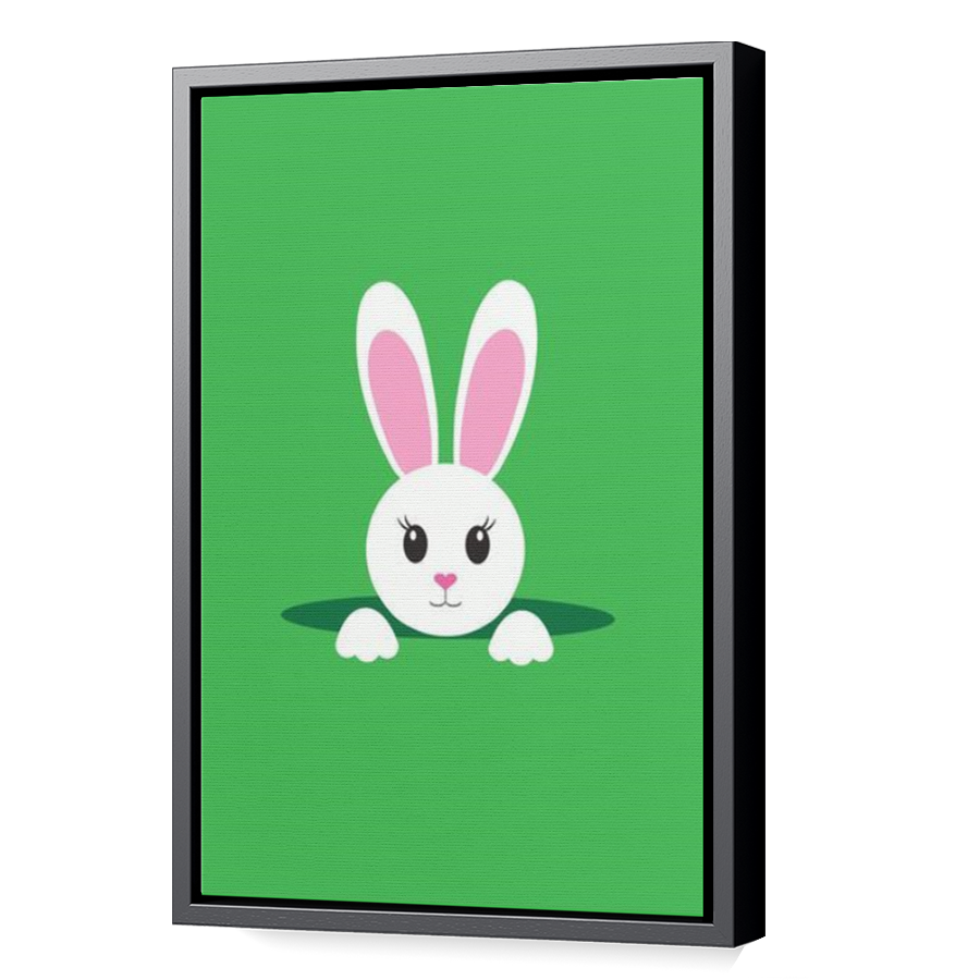Thumbnail for Canvas - Black Floating Frame