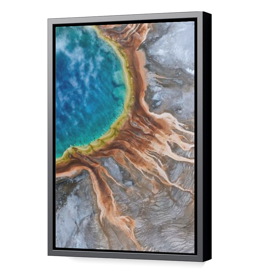 Thumbnail for Canvas - Black Floating Frame
