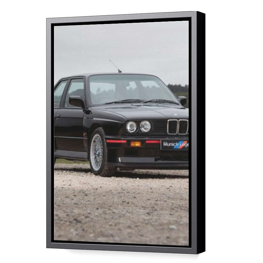 Thumbnail for Canvas - Black Floating Frame