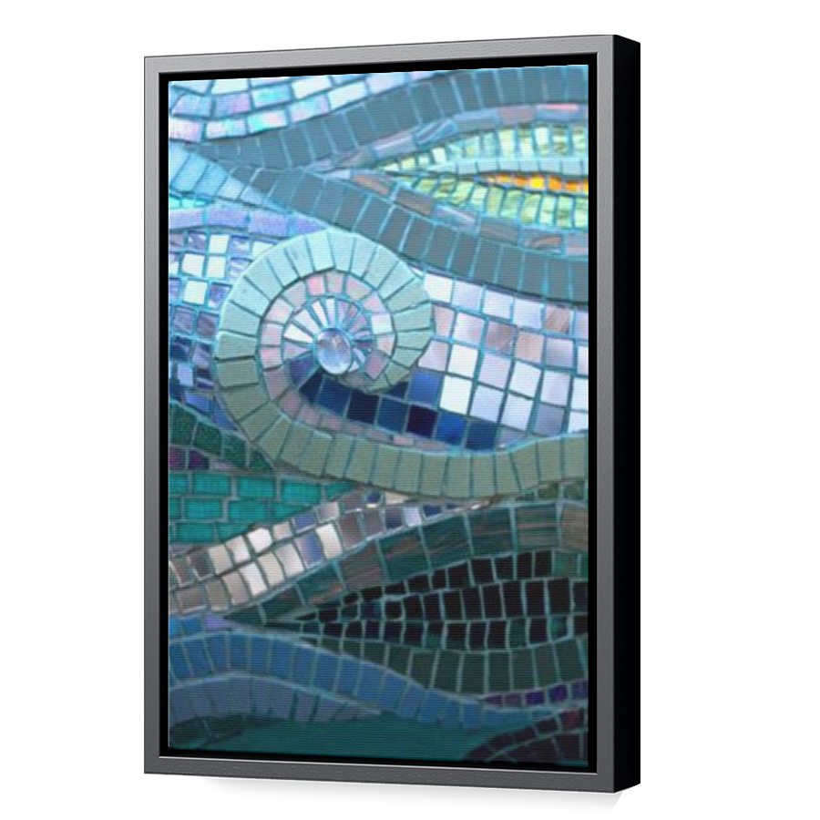 Thumbnail for Canvas - Black Floating Frame