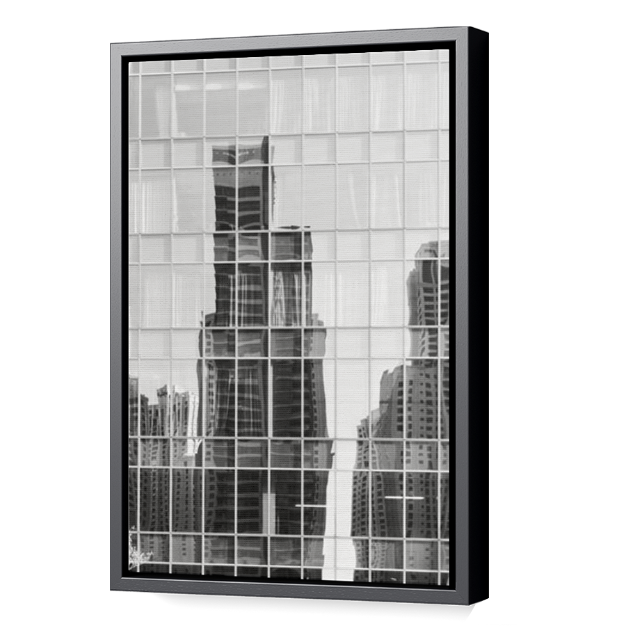 Thumbnail for Canvas - Black Floating Frame