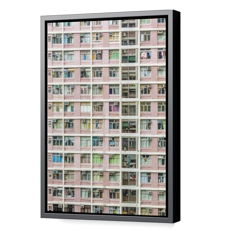 Thumbnail for Canvas - Black Floating Frame