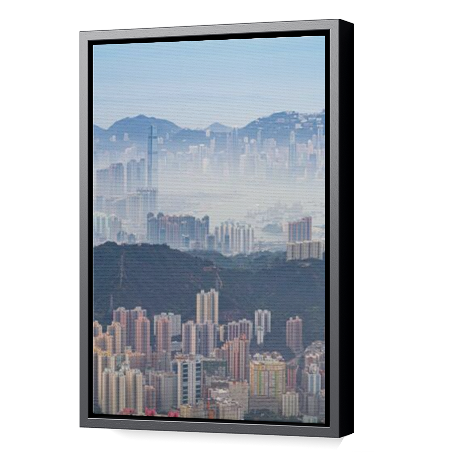 Thumbnail for Canvas - Black Floating Frame