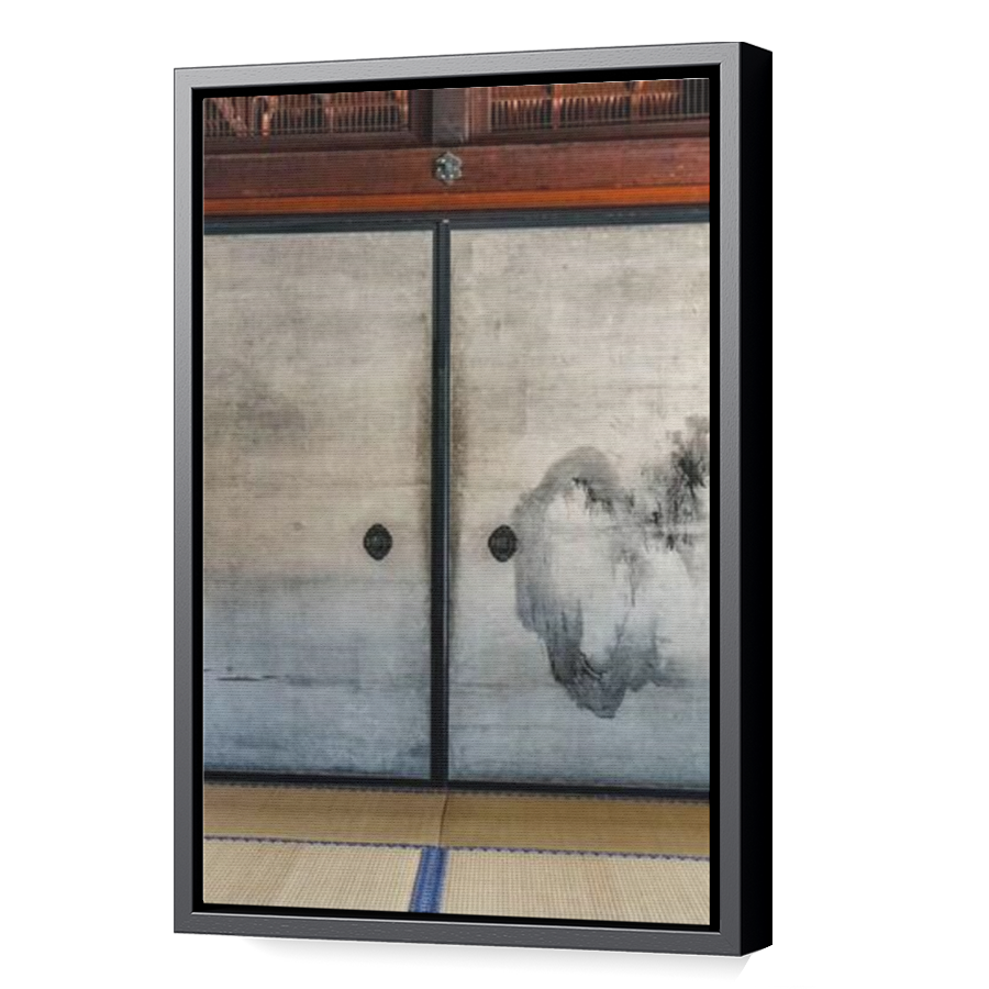 Thumbnail for Canvas - Black Floating Frame