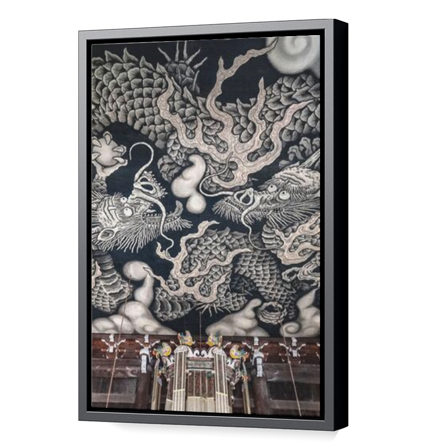 Thumbnail for Canvas - Black Floating Frame