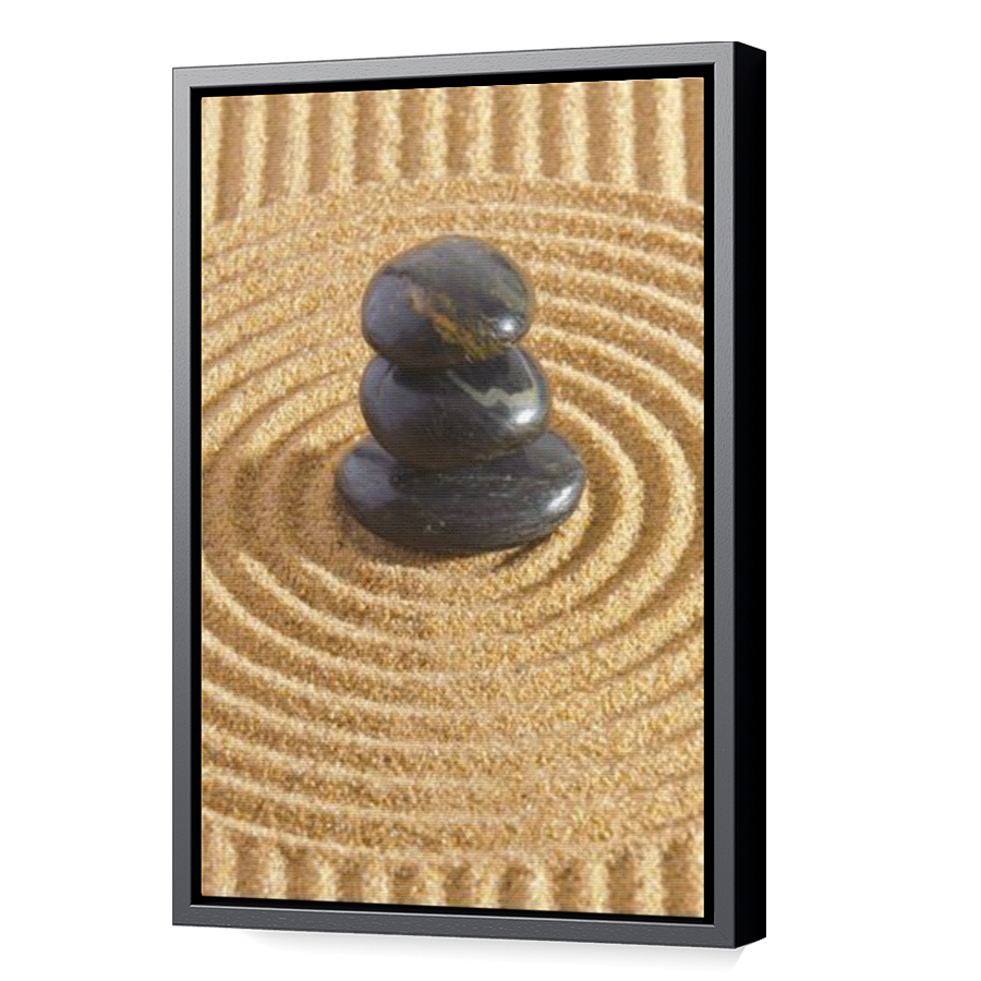 Thumbnail for Canvas - Black Floating Frame