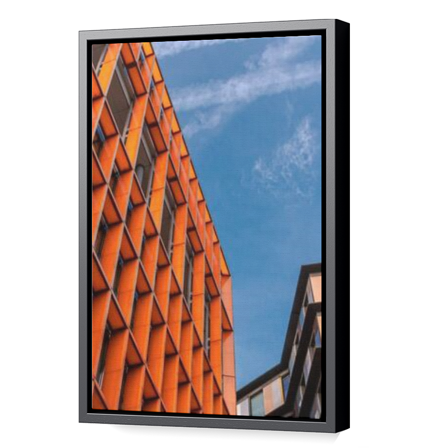 Thumbnail for Canvas - Black Floating Frame