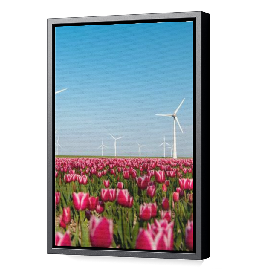 Thumbnail for Canvas - Black Floating Frame
