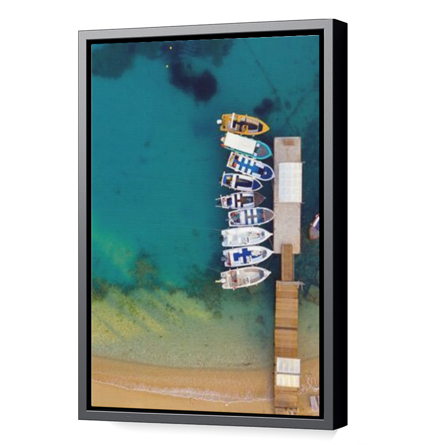 Thumbnail for Canvas - Black Floating Frame