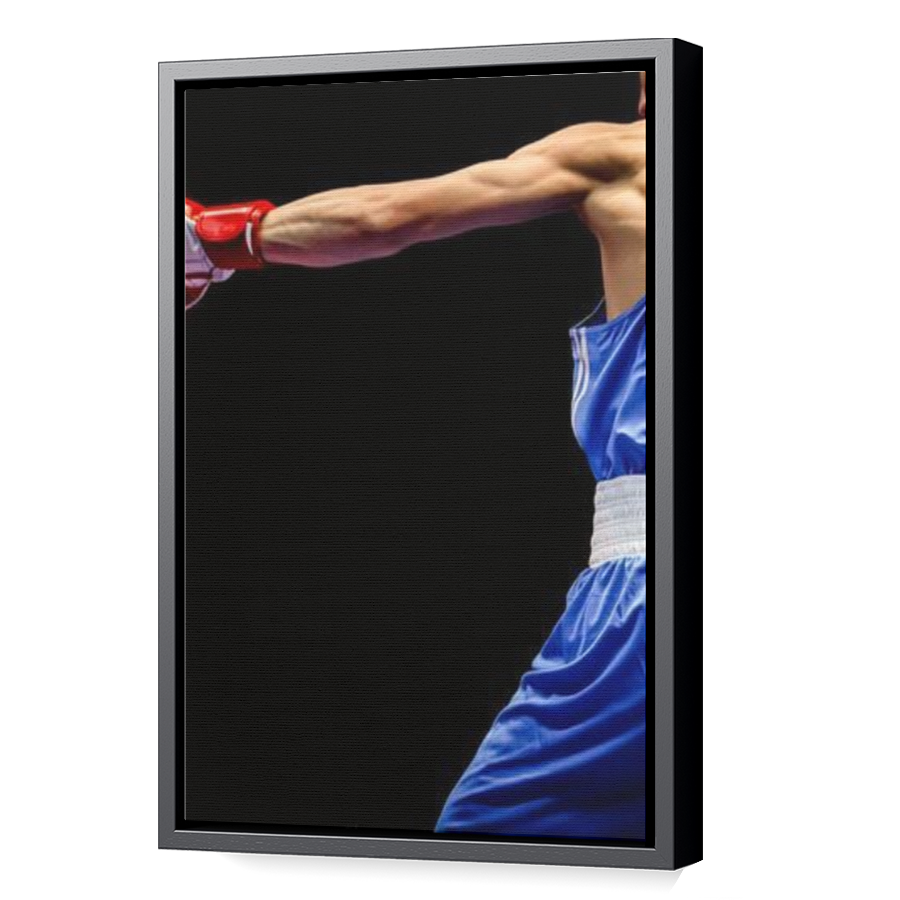 Thumbnail for Canvas - Black Floating Frame