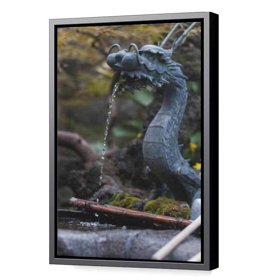 Thumbnail for Canvas - Black Floating Frame