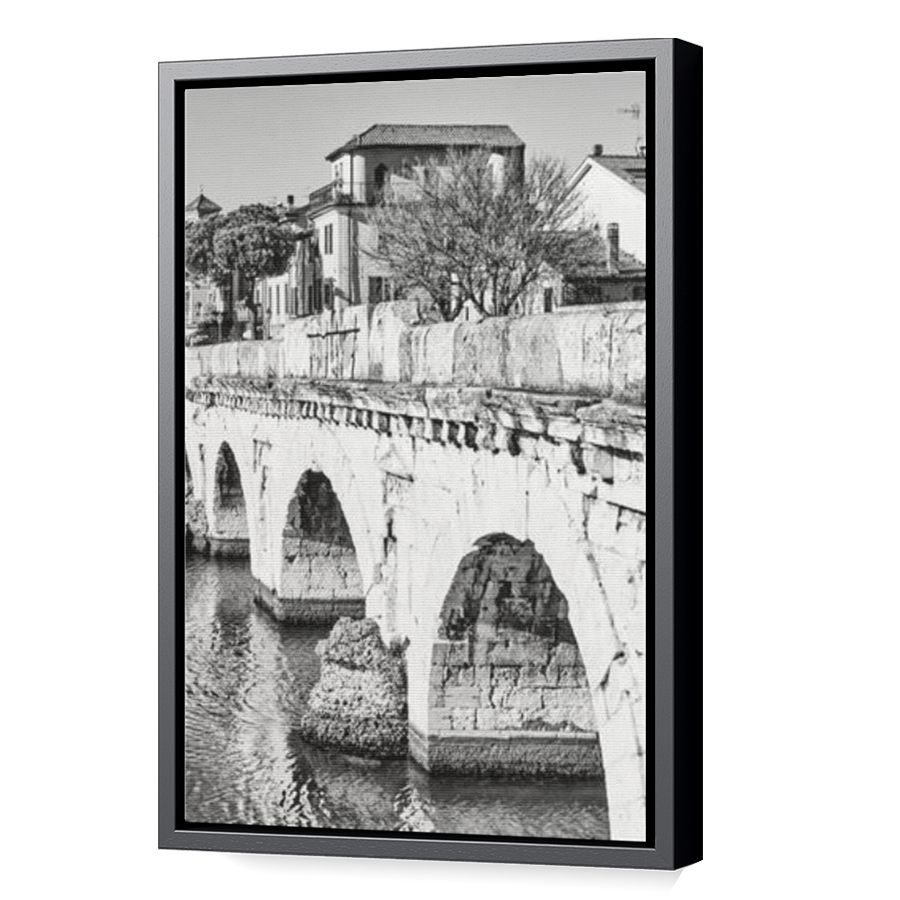 Thumbnail for Canvas - Black Floating Frame