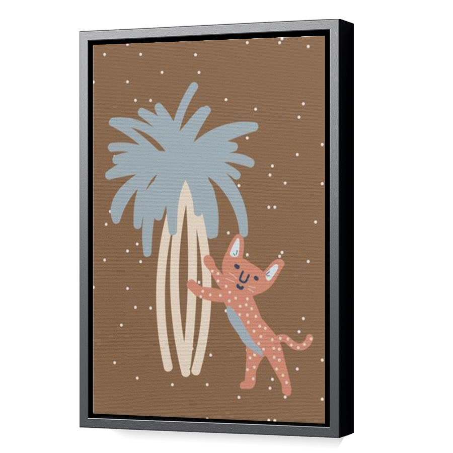 Thumbnail for Canvas - Black Floating Frame