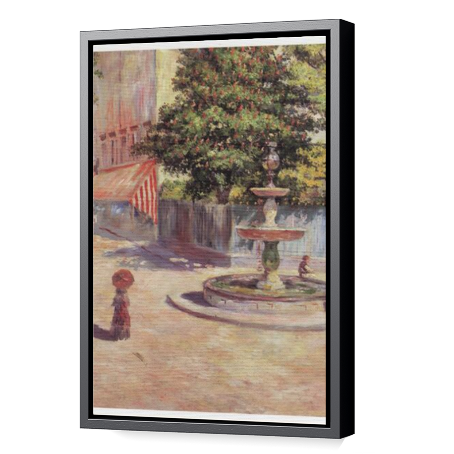 Thumbnail for Canvas - Black Floating Frame