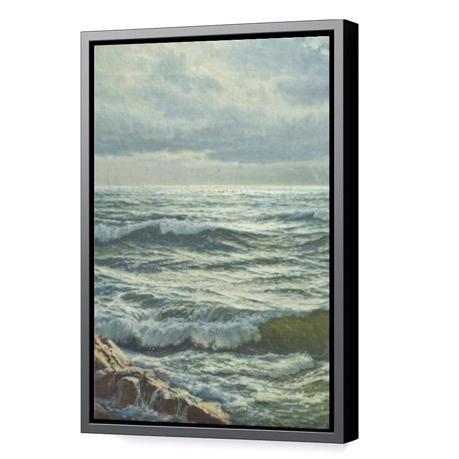 Thumbnail for Canvas - Black Floating Frame