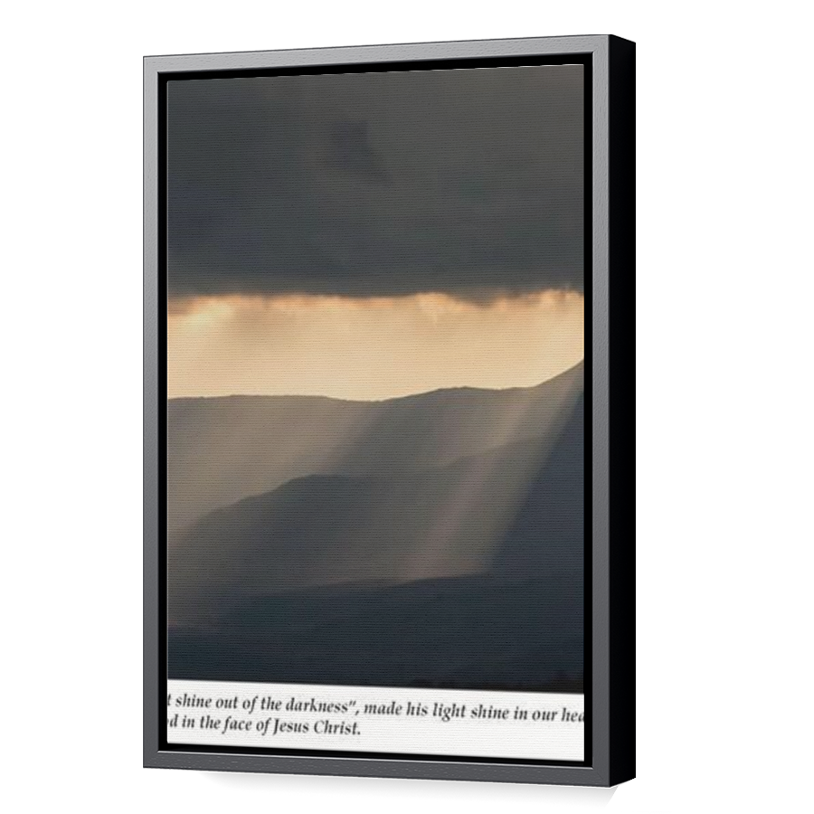 Thumbnail for Canvas - Black Floating Frame