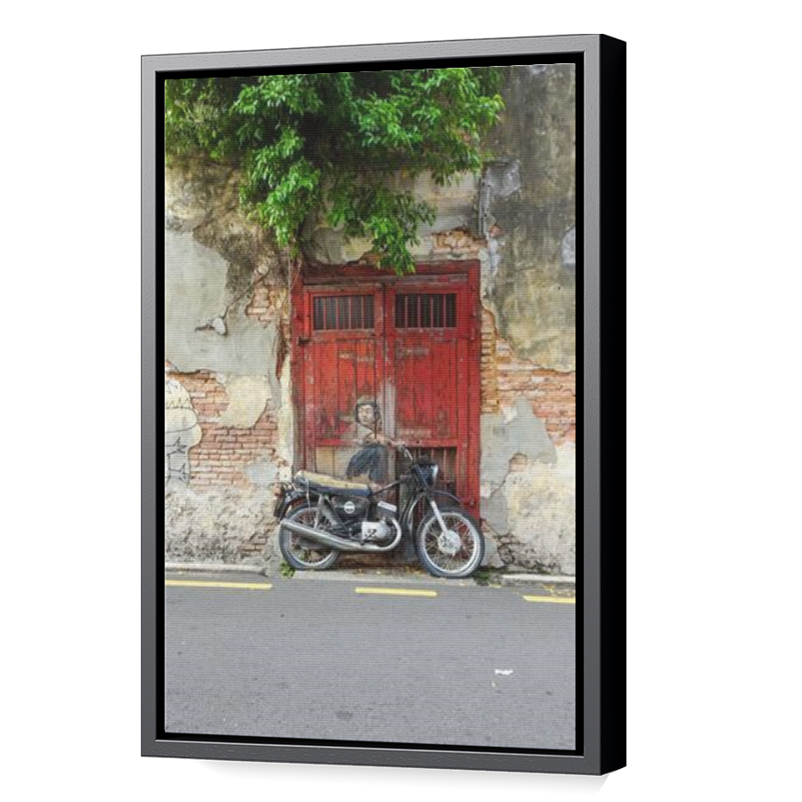 Thumbnail for Canvas - Black Floating Frame