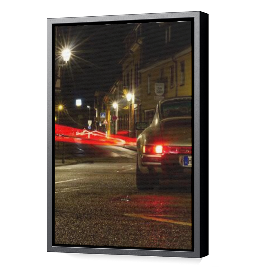 Thumbnail for Canvas - Black Floating Frame