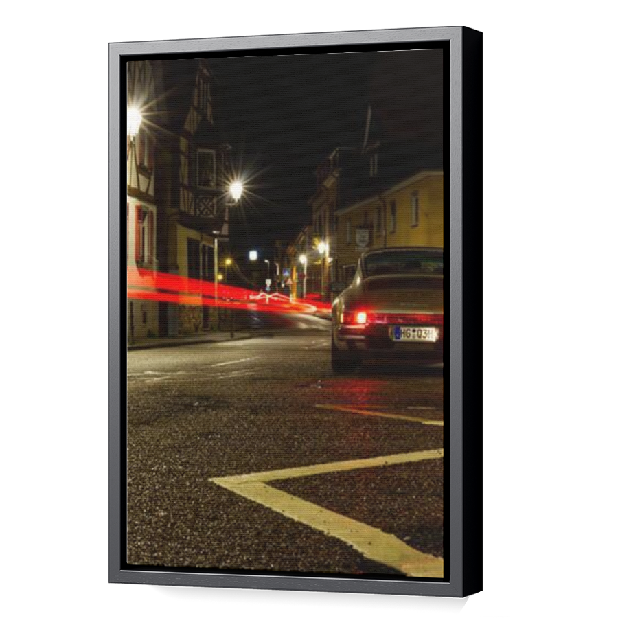 Thumbnail for Canvas - Black Floating Frame