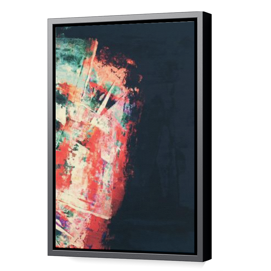 Thumbnail for Canvas - Black Floating Frame