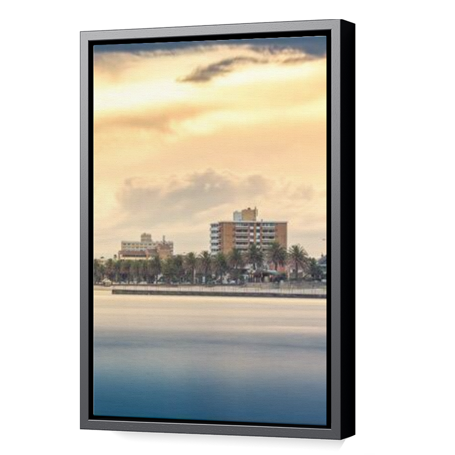 Thumbnail for Canvas - Black Floating Frame