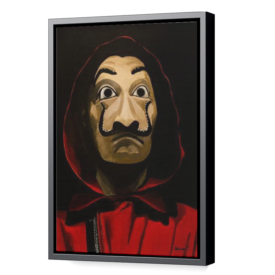 Thumbnail for Canvas - Black Floating Frame