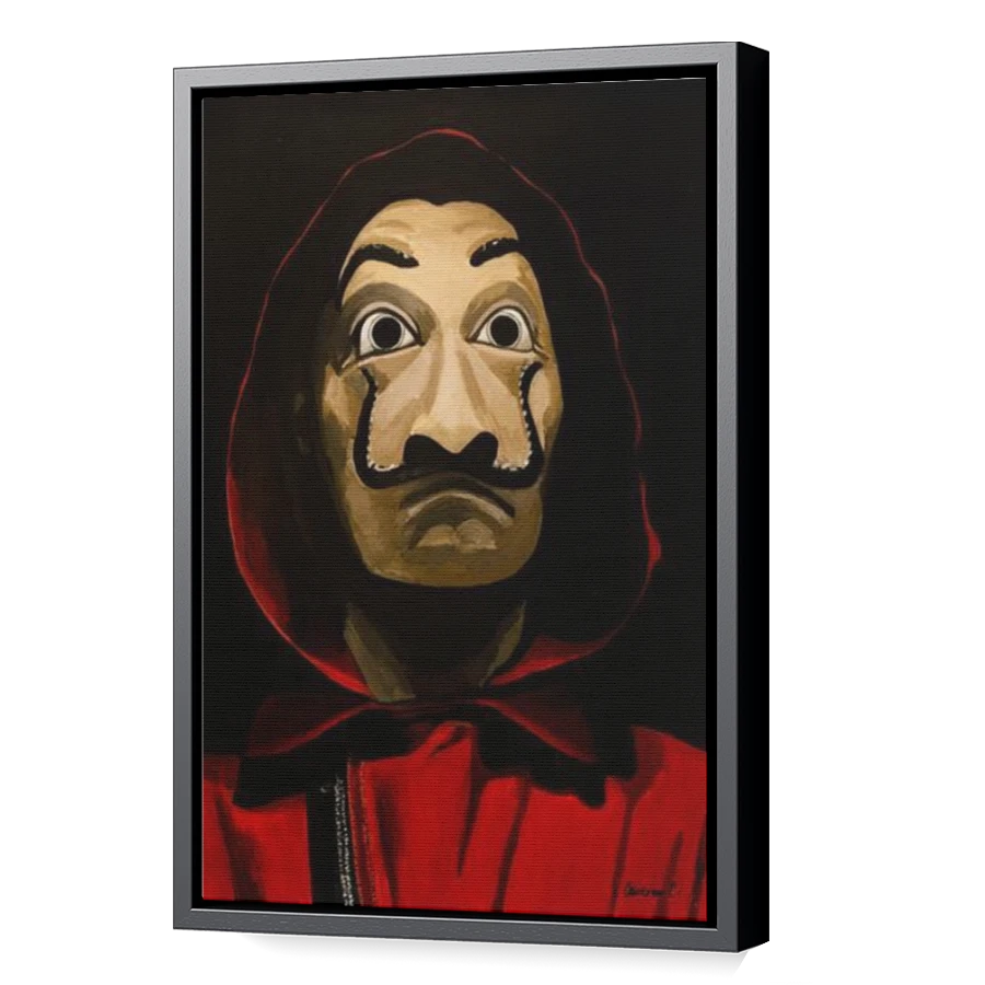 Thumbnail for Canvas - Black Floating Frame