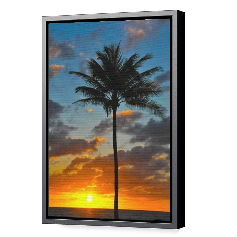 Thumbnail for Canvas - Black Floating Frame