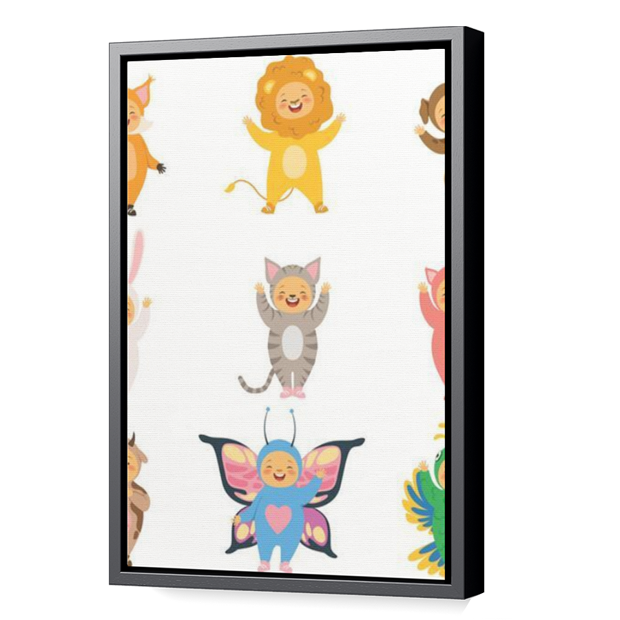 Thumbnail for Canvas - Black Floating Frame