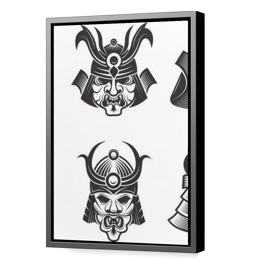 Thumbnail for Canvas - Black Floating Frame