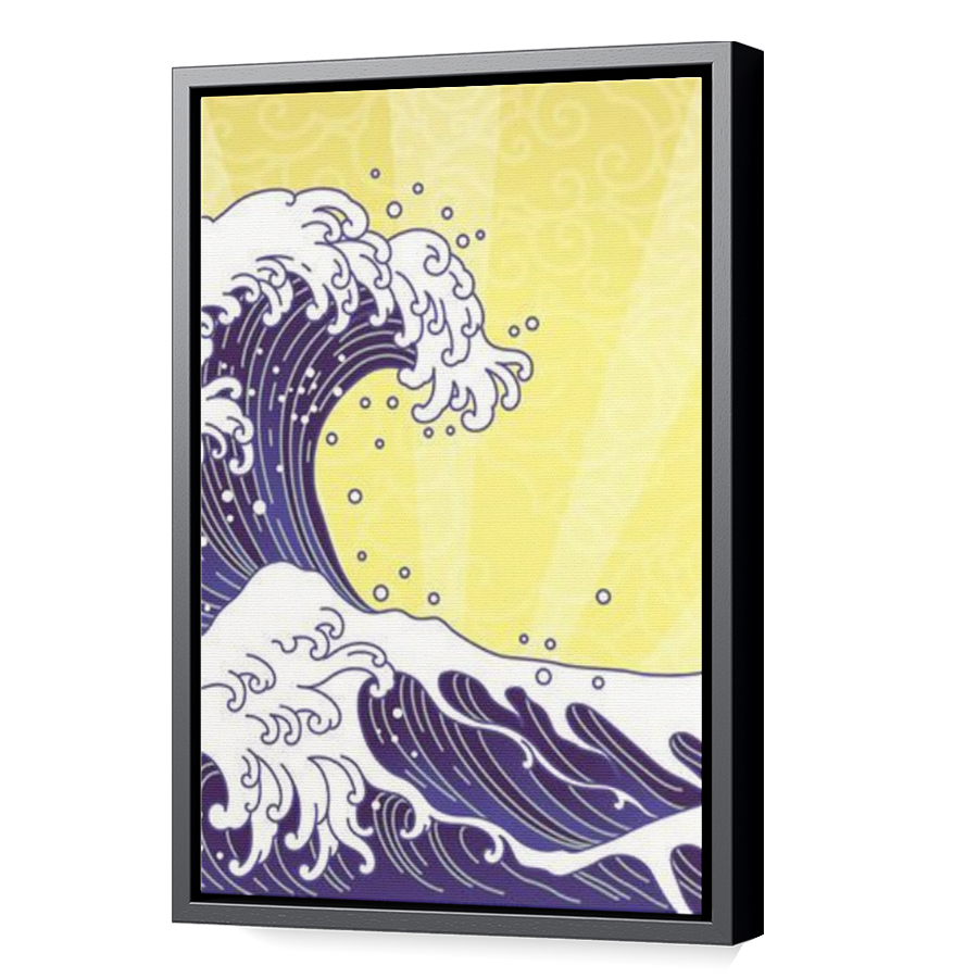 Thumbnail for Canvas - Black Floating Frame