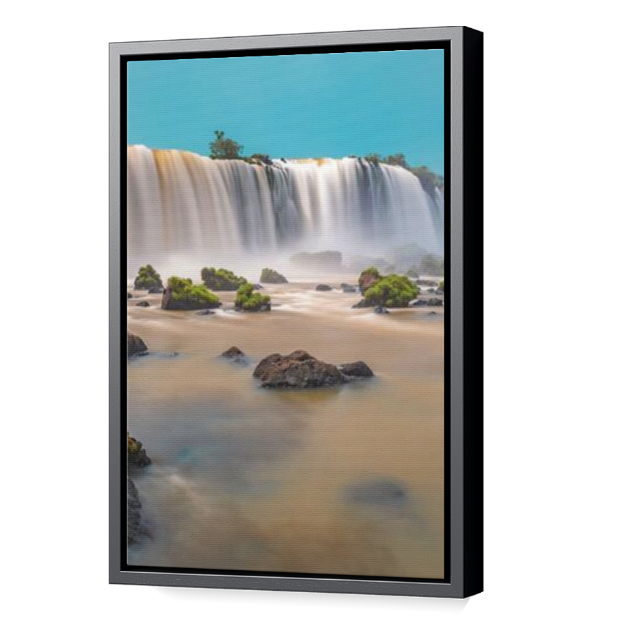 Thumbnail for Canvas - Black Floating Frame