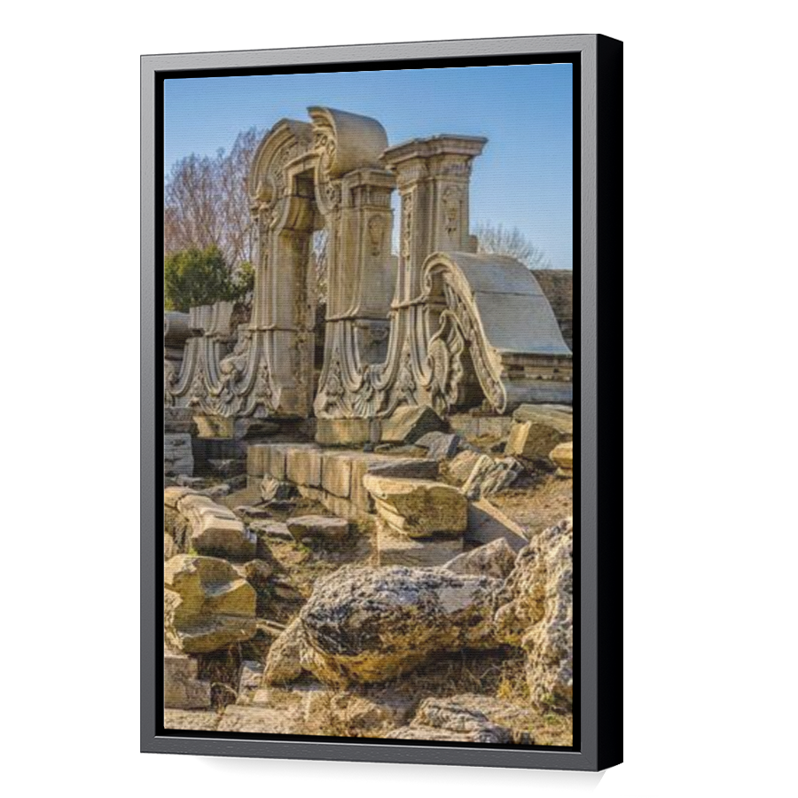 Thumbnail for Canvas - Black Floating Frame