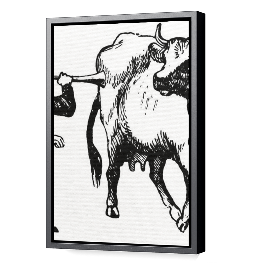 Thumbnail for Canvas - Black Floating Frame