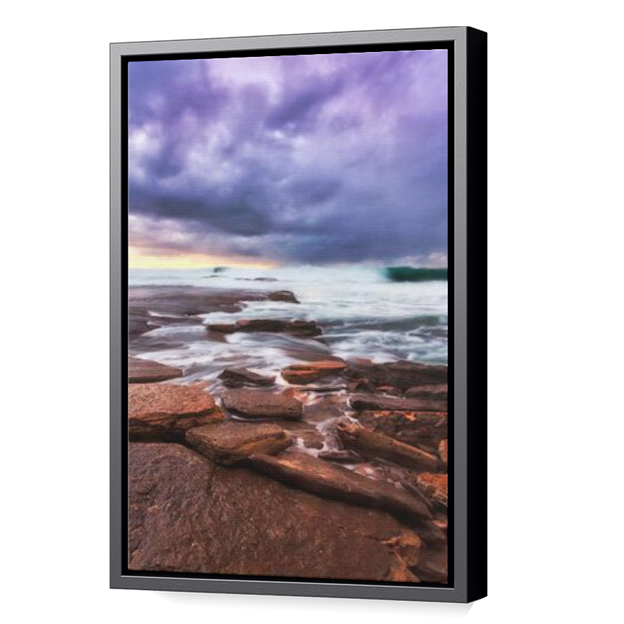 Thumbnail for Canvas - Black Floating Frame