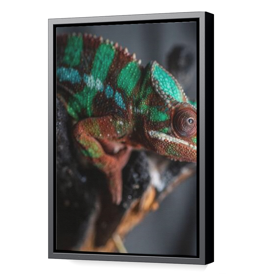 Thumbnail for Canvas - Black Floating Frame