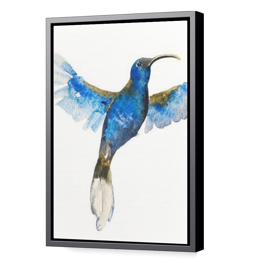 Thumbnail for Canvas - Black Floating Frame