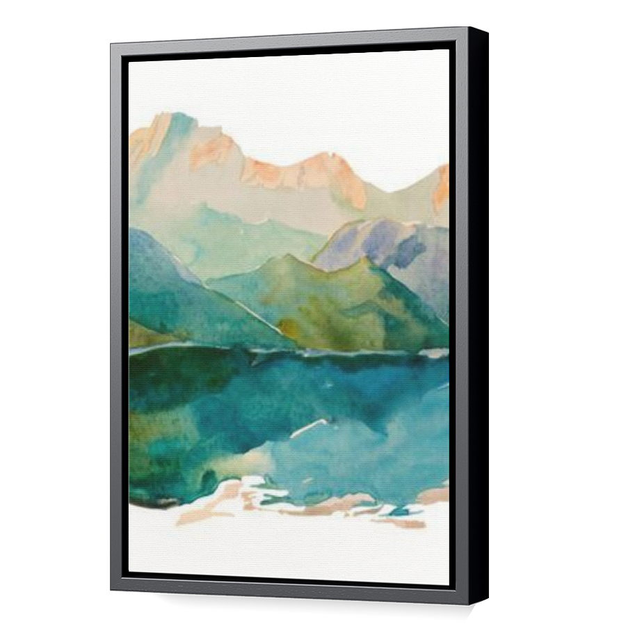 Thumbnail for Canvas - Black Floating Frame