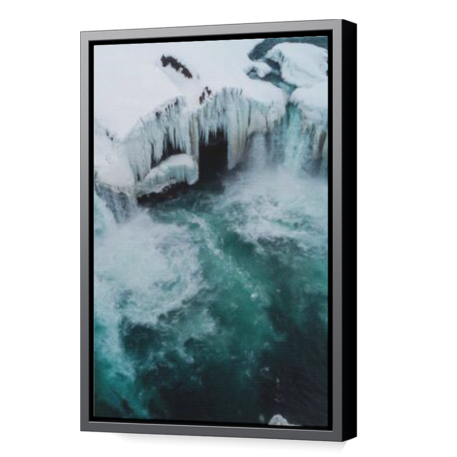 Thumbnail for Canvas - Black Floating Frame