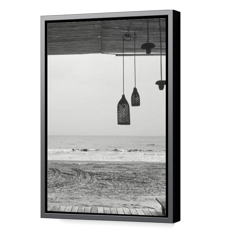 Thumbnail for Canvas - Black Floating Frame