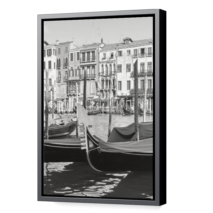 Thumbnail for Canvas - Black Floating Frame