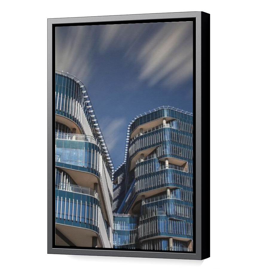 Thumbnail for Canvas - Black Floating Frame