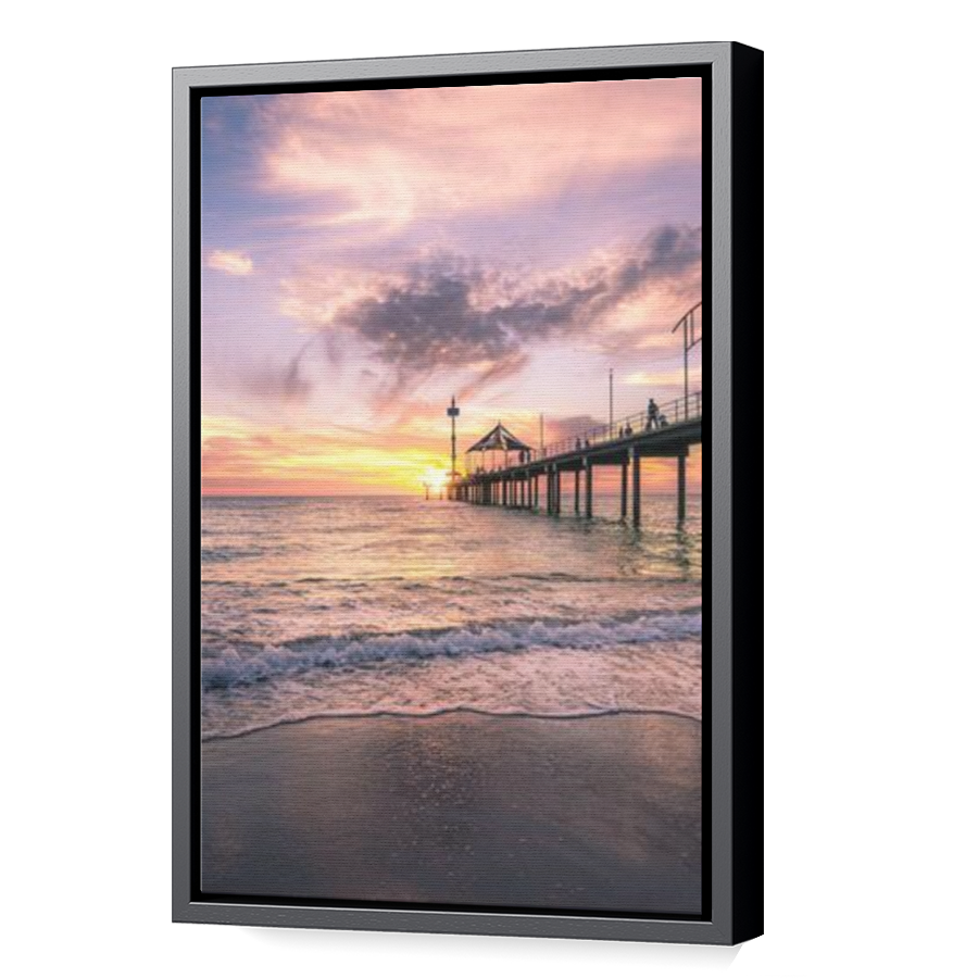 Thumbnail for Canvas - Black Floating Frame
