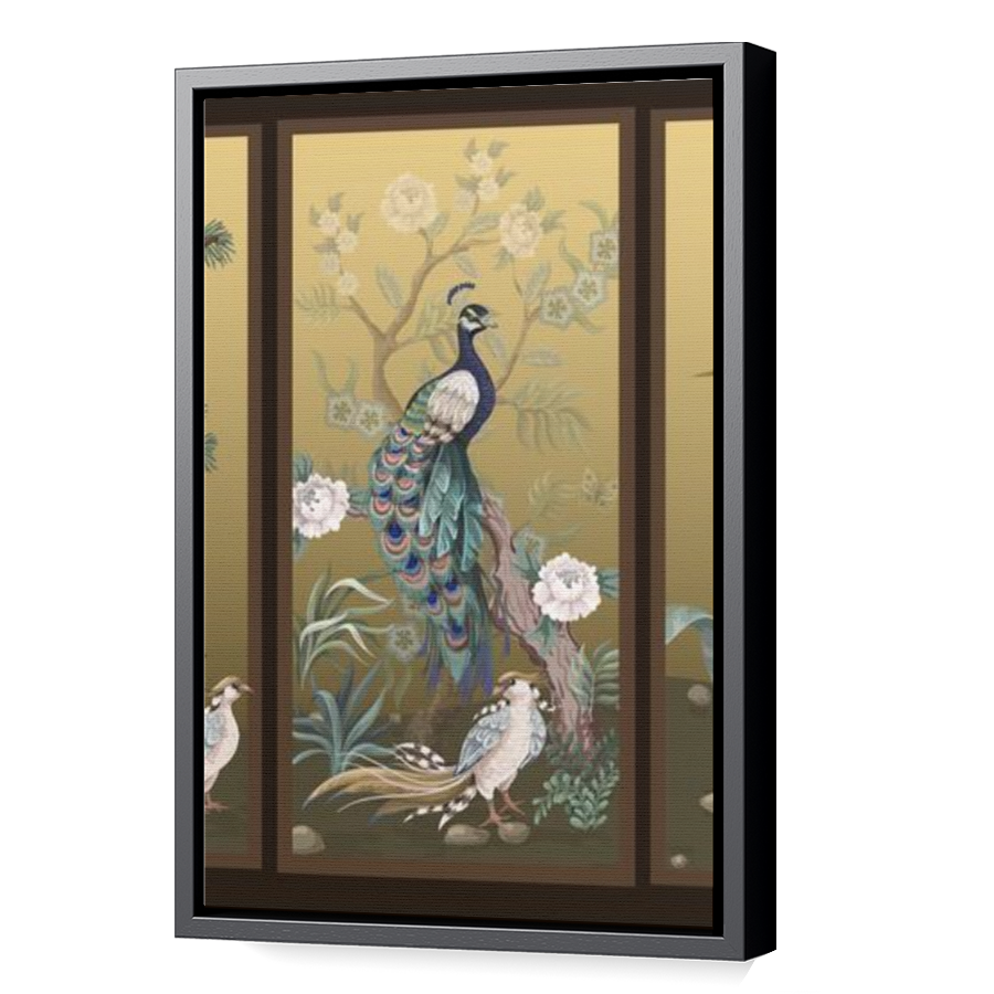 Thumbnail for Canvas - Black Floating Frame