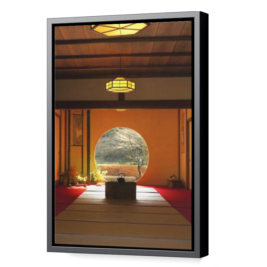 Thumbnail for Canvas - Black Floating Frame