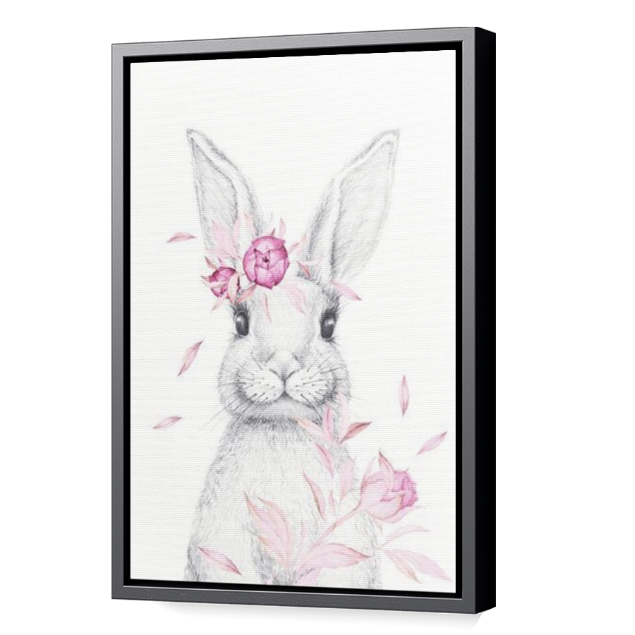 Thumbnail for Canvas - Black Floating Frame