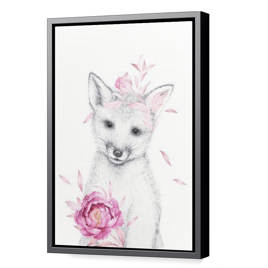 Thumbnail for Canvas - Black Floating Frame