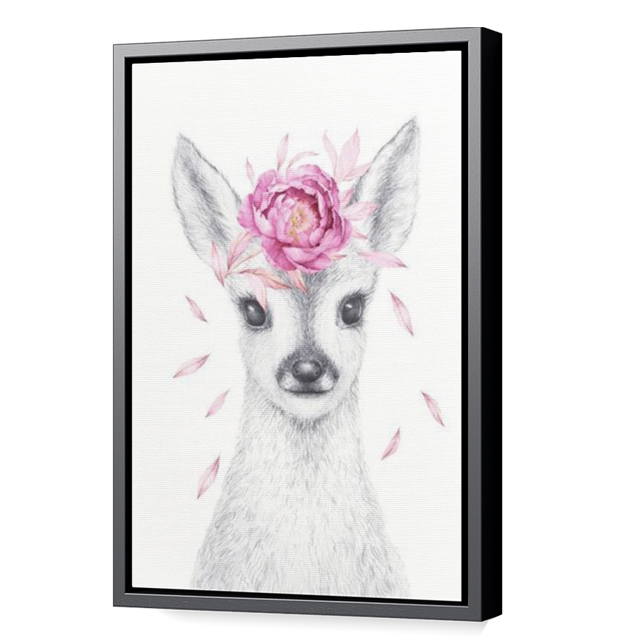Thumbnail for Canvas - Black Floating Frame