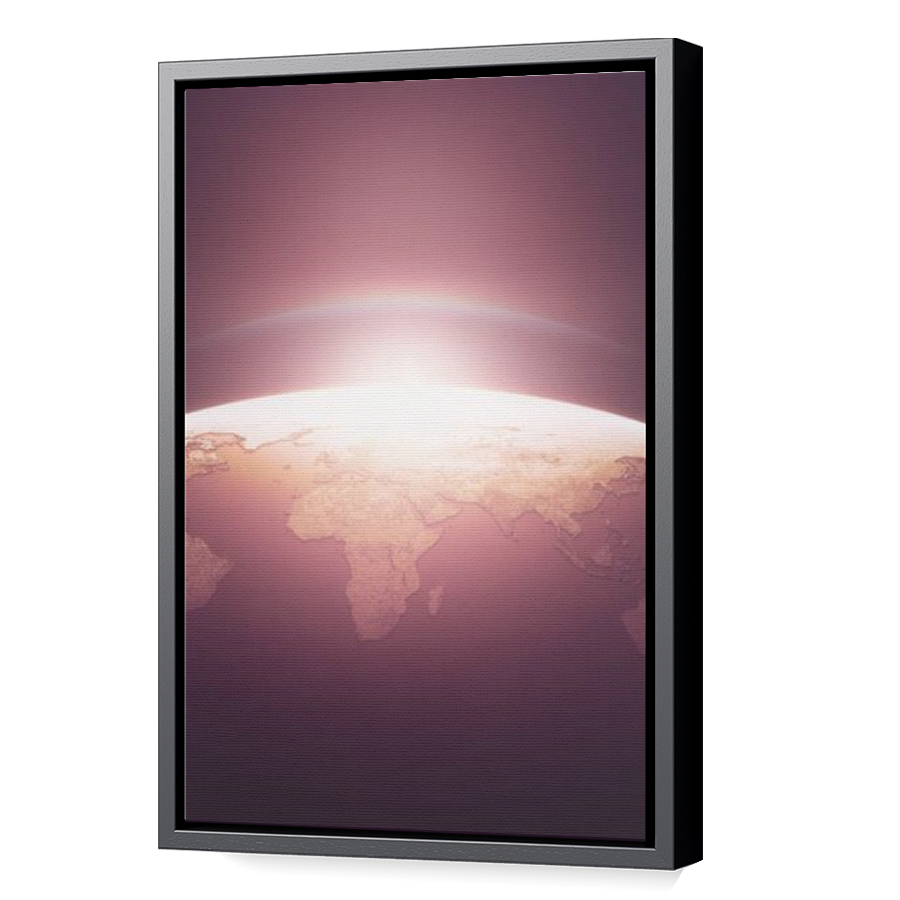 Thumbnail for Canvas - Black Floating Frame